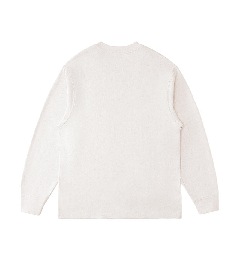 oatmeal gray back