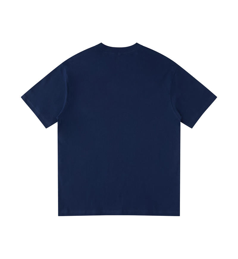navy blue back