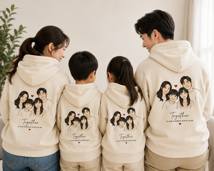 Family Memory Hoodie after