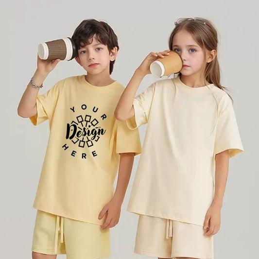 Sorona Cooling Relaxed Kids Tee | Custom Print