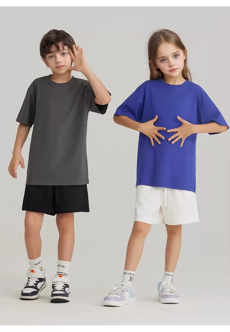 Sorona Cooling Relaxed Kids Tee | Custom Print