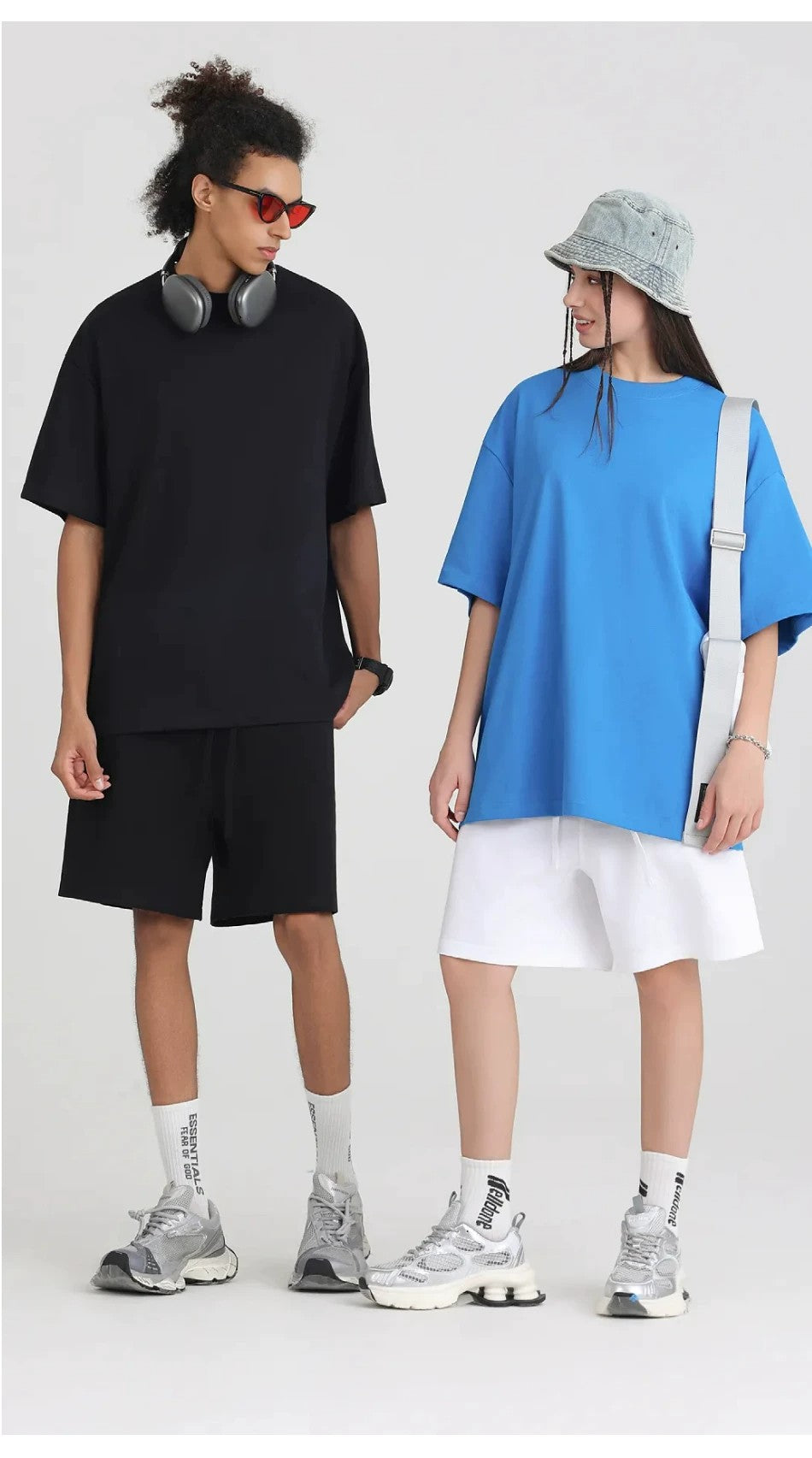 245g Quick-Dry Oversized Tee | Custom Print