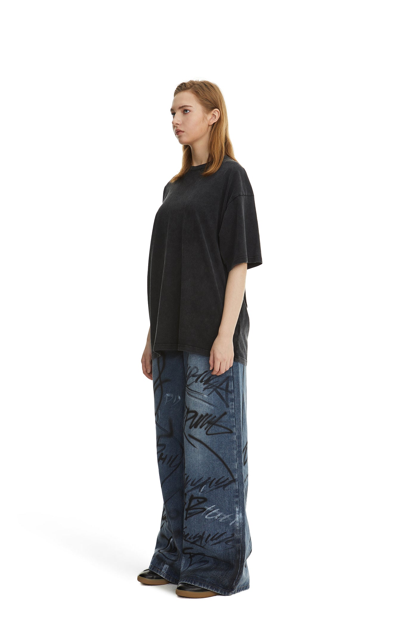 260g Cotton Washed Vintage Tee | Custom Print
