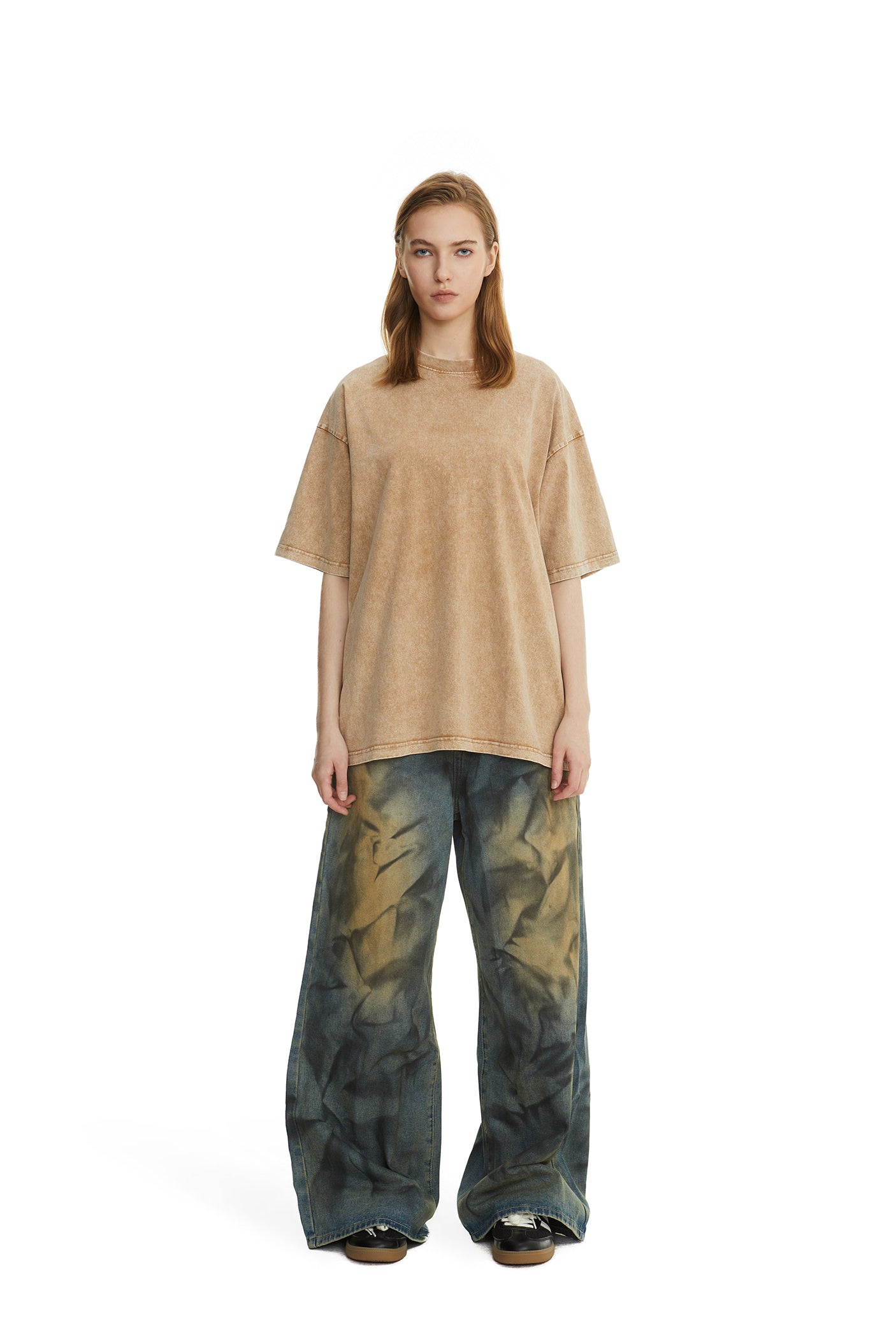 260g Cotton Washed Vintage Tee | Custom Print