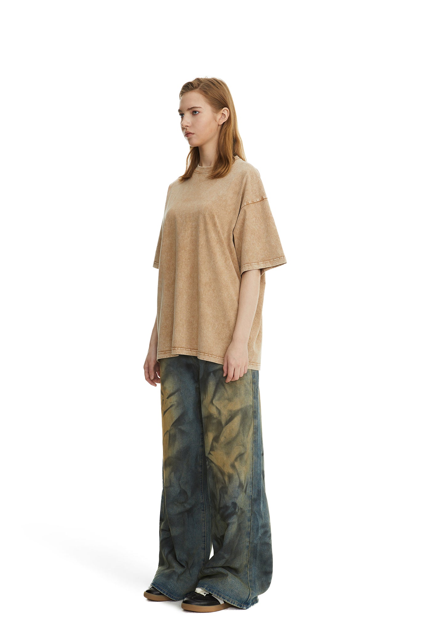 260g Cotton Washed Vintage Tee | Custom Print