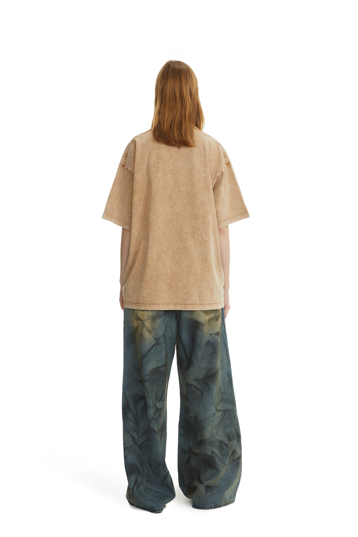 260g Cotton Washed Vintage Tee | Custom Print