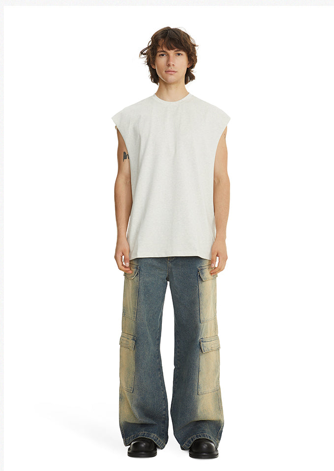 310g Heavyweight Cotton Vest | Custom Print