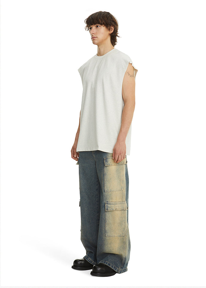310g Heavyweight Cotton Vest | Custom Print
