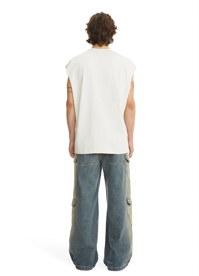 310g Heavyweight Cotton Vest | Custom Print