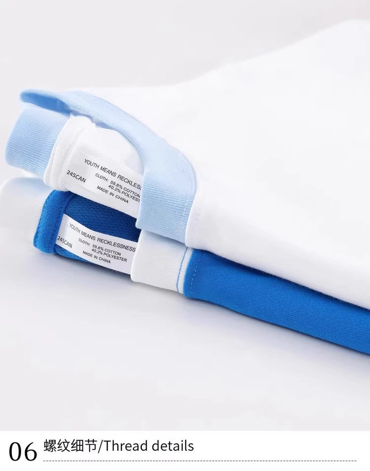245g Quick-Dry Color Block Tee | Custom Print