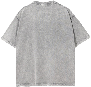 light gray back