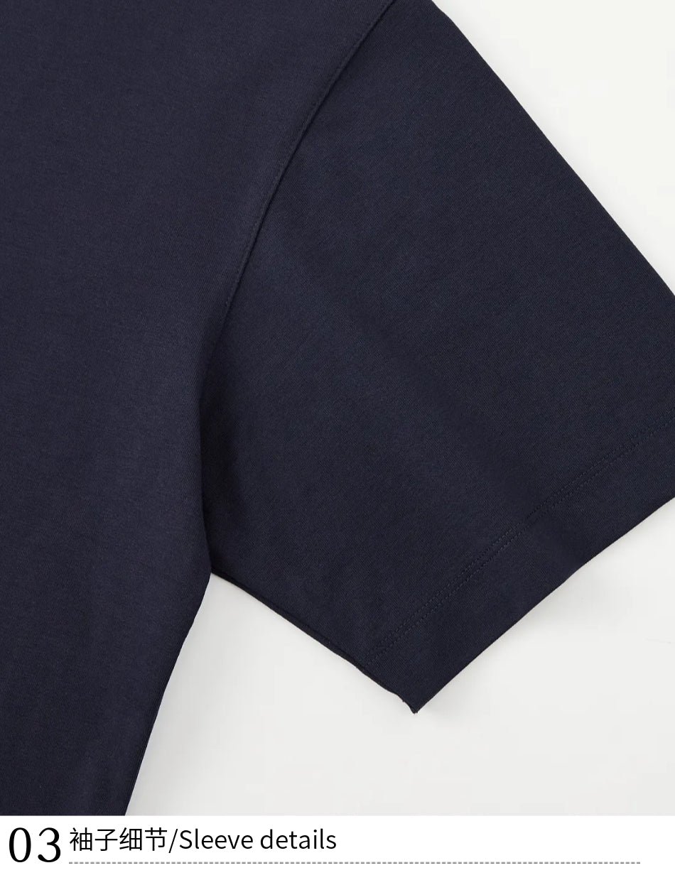 230g Sorona V-Neck Tee | Custom Print