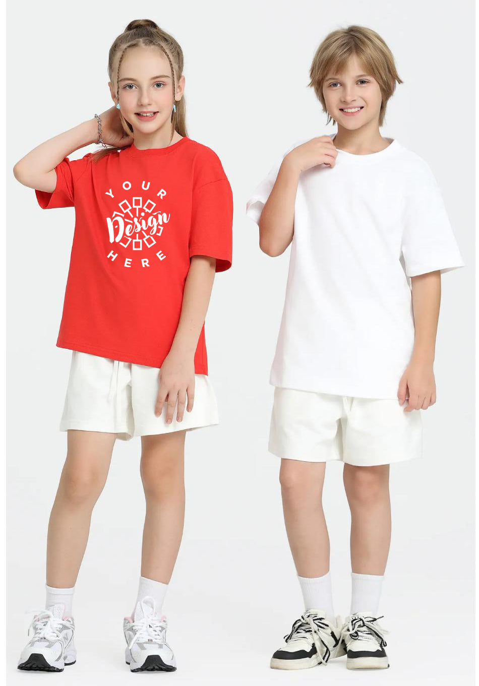 240g Kids Cotton Tee | Custom Print