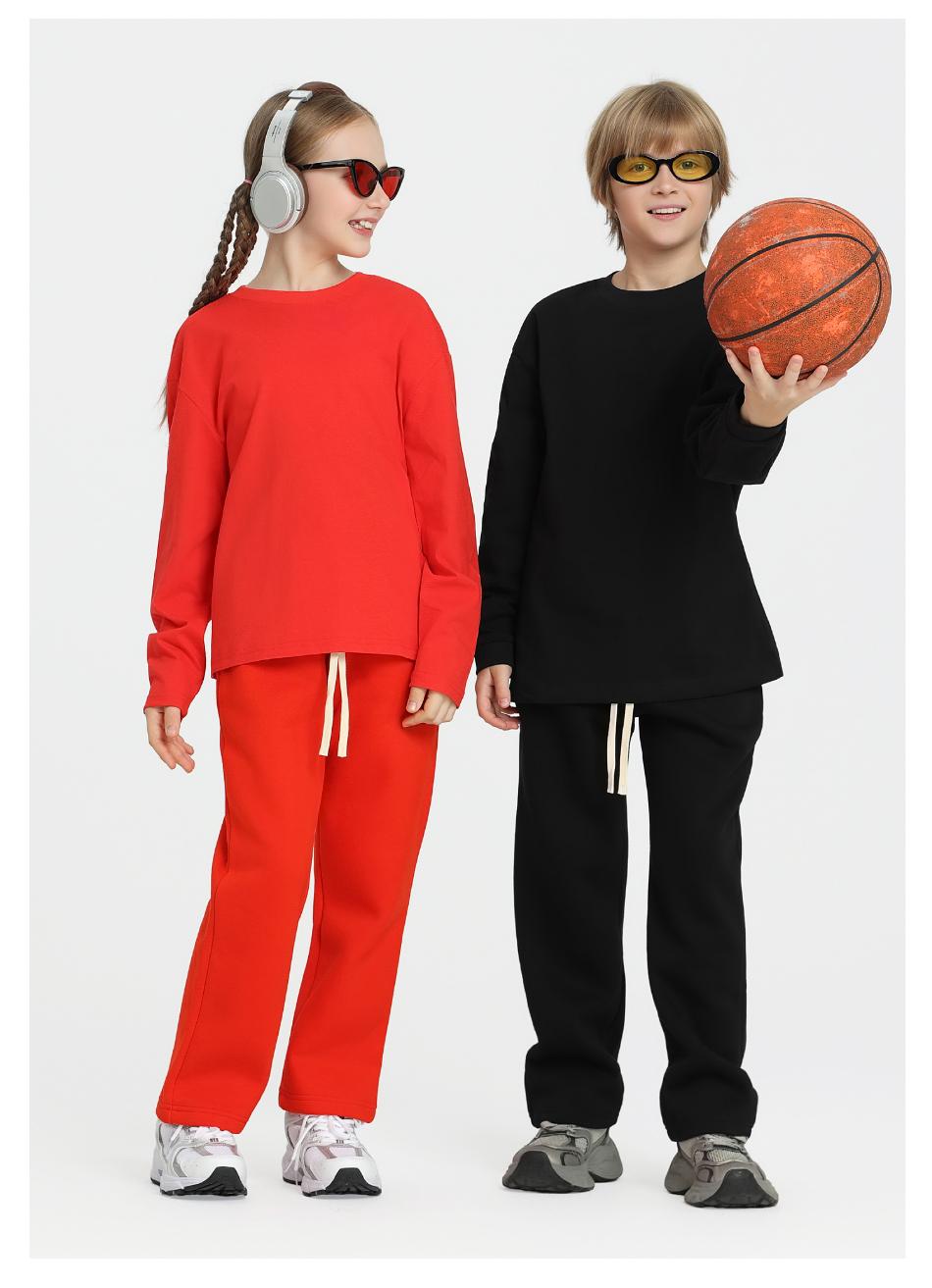 240g Kids Cotton Long Sleeve Tee | Custom Print