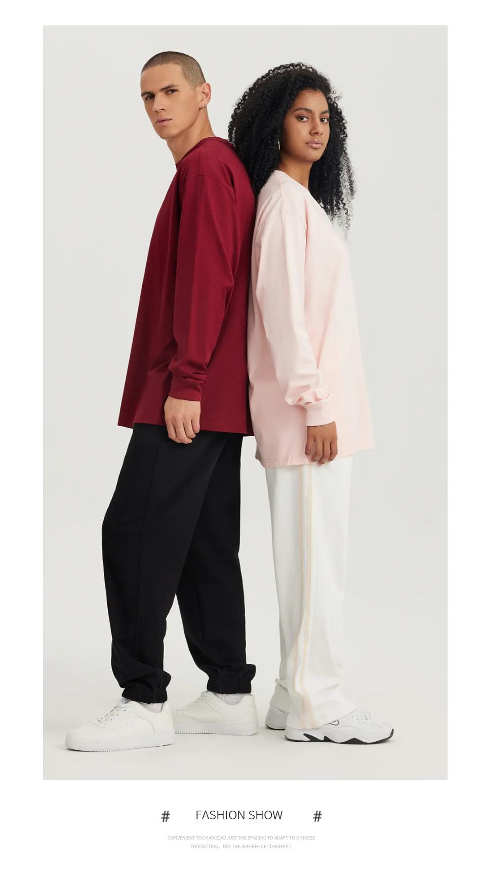 240g Cotton Long Sleeve Tee | Custom Print