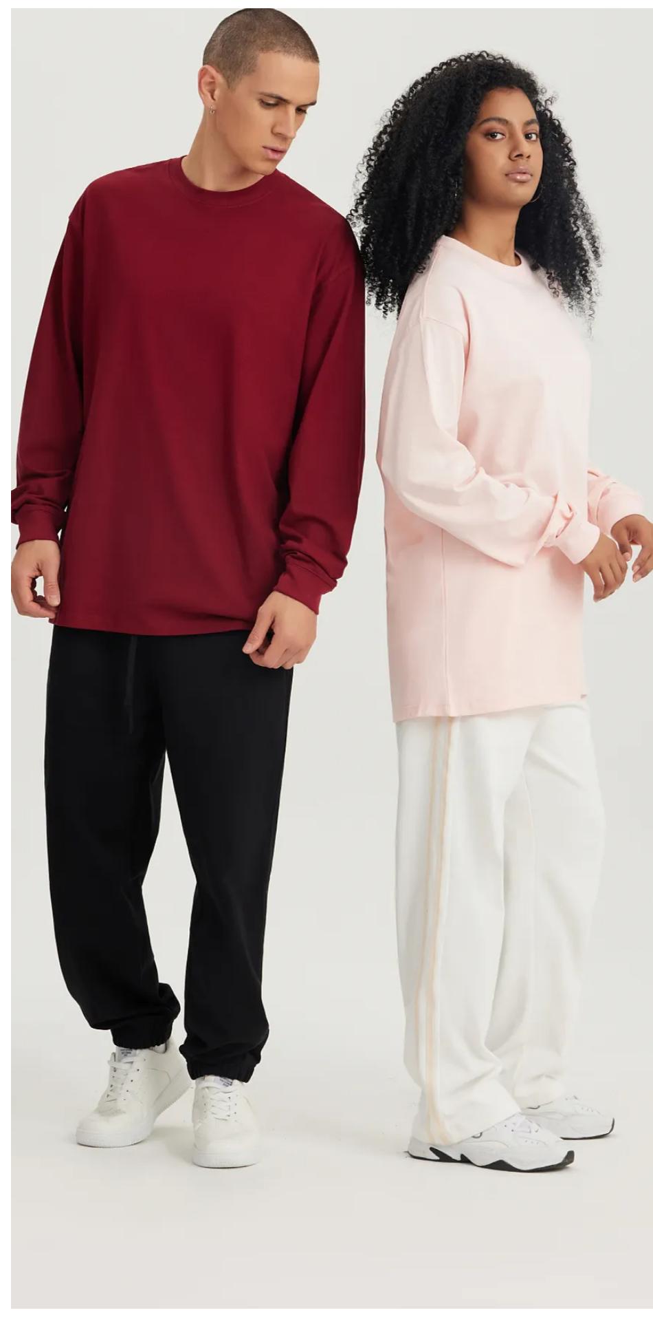 240g Cotton Long Sleeve Tee | Custom Print