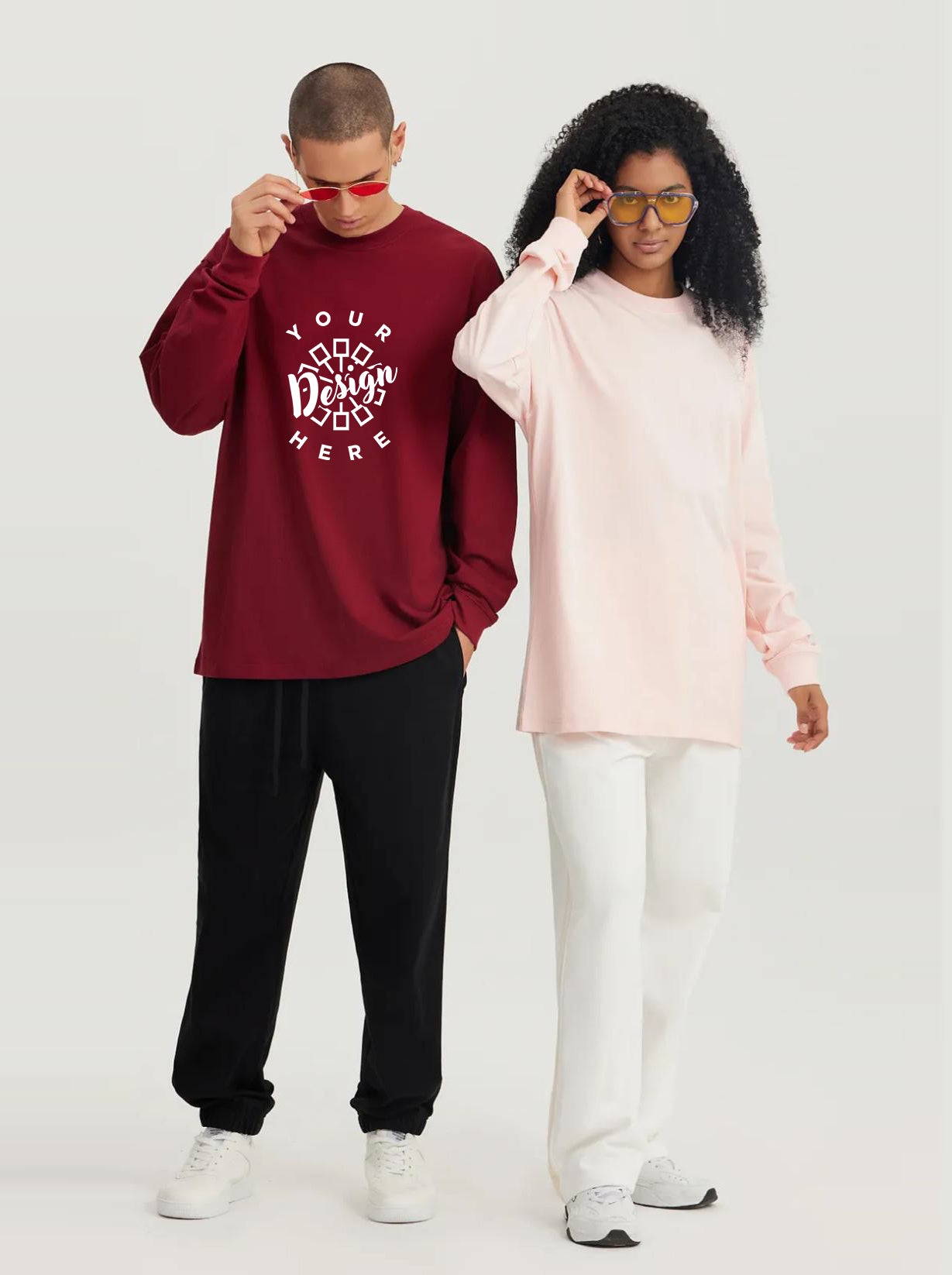 240g Cotton Long Sleeve Tee | Custom Print