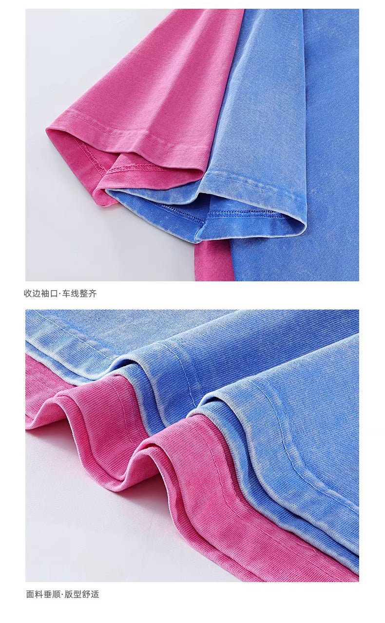 280g Heavyweight Washed Vintage Tee | Custom Print