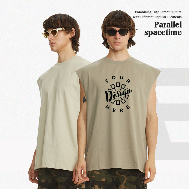 310g Heavyweight Cotton Vest | Custom Print
