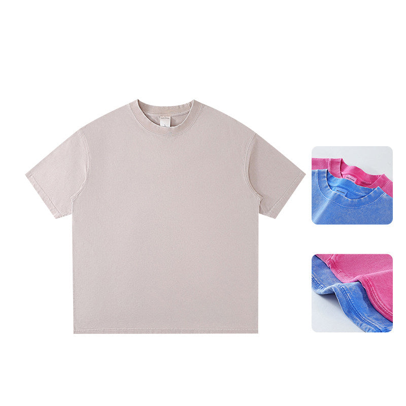 280g Heavyweight Washed Vintage Tee | Custom Print