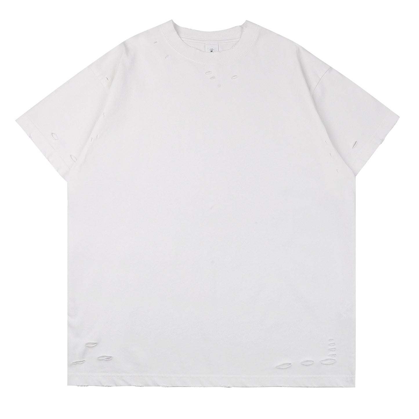 300g Distressed Destroyed Washed Tee | Custom Print