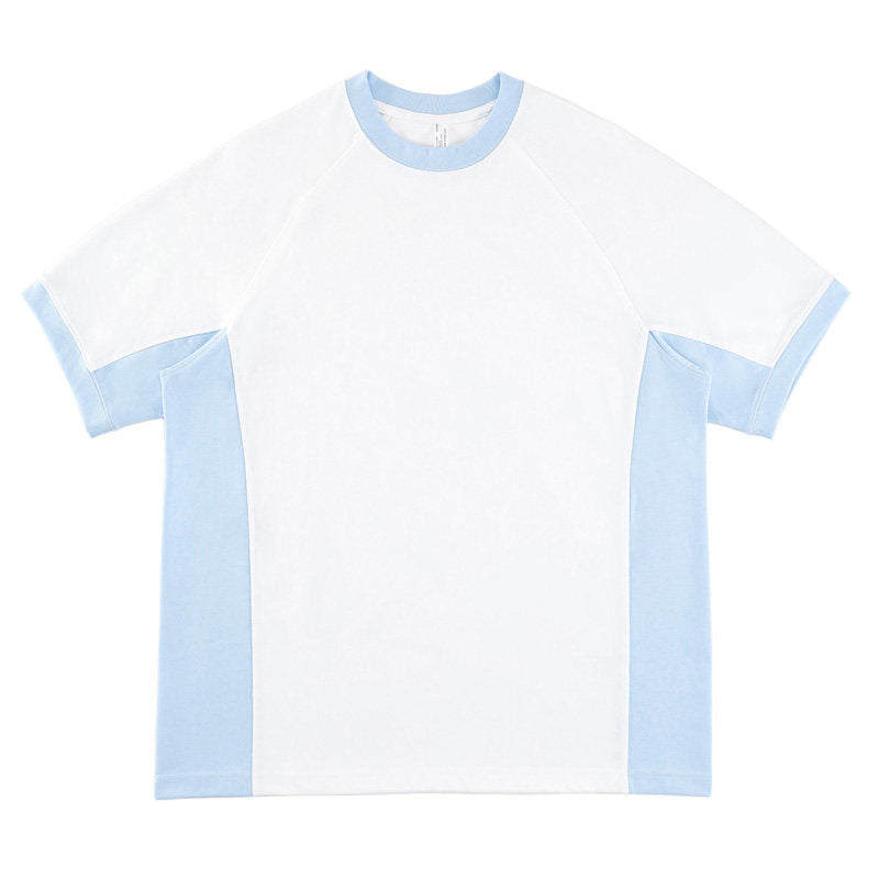 245g Quick-Dry Color Block Tee | Custom Print