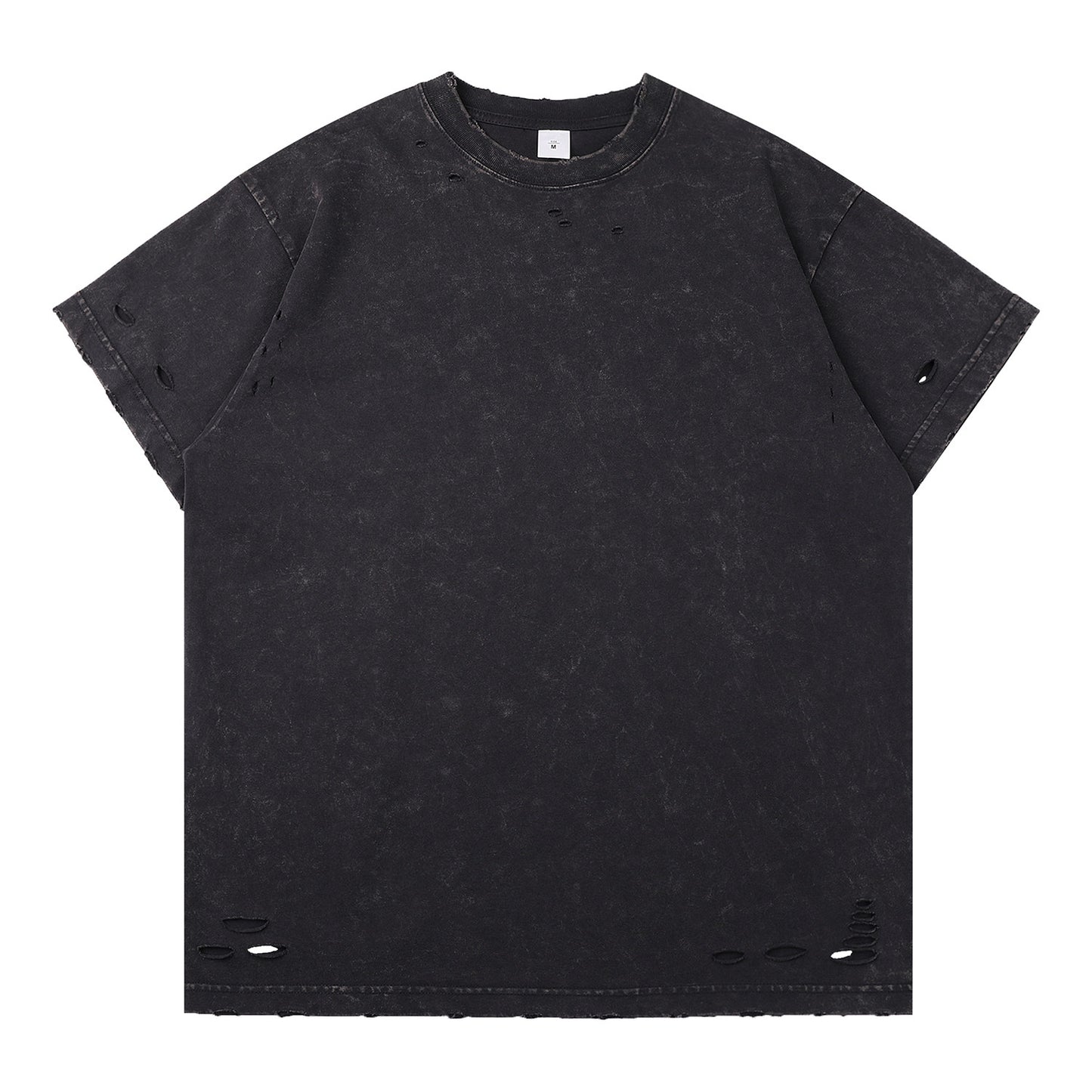 300g Distressed Destroyed Washed Tee | Custom Print
