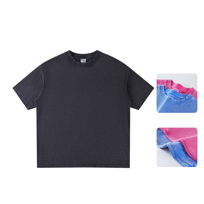 280g Heavyweight Washed Vintage Tee | Custom Print