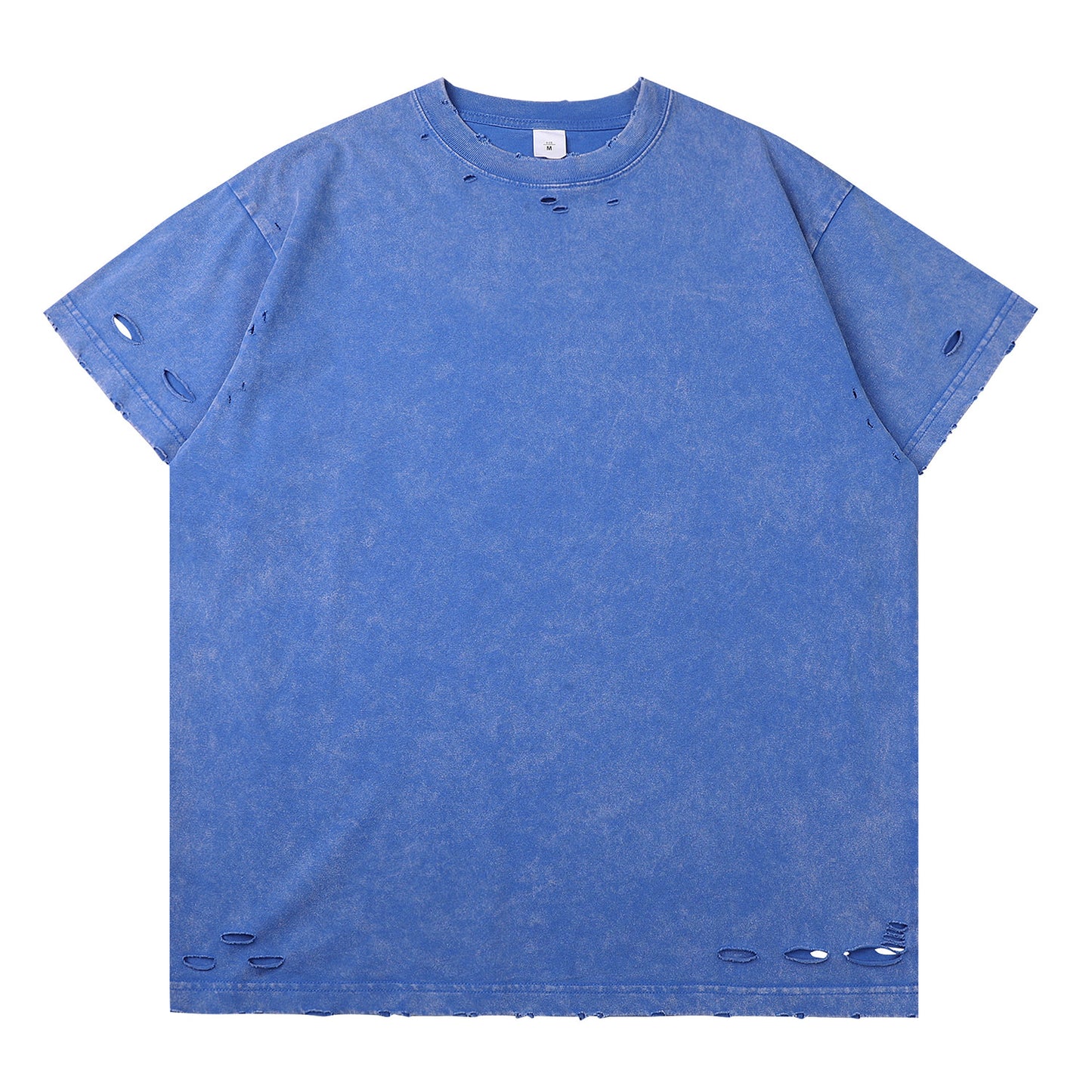300g Distressed Destroyed Washed Tee | Custom Print