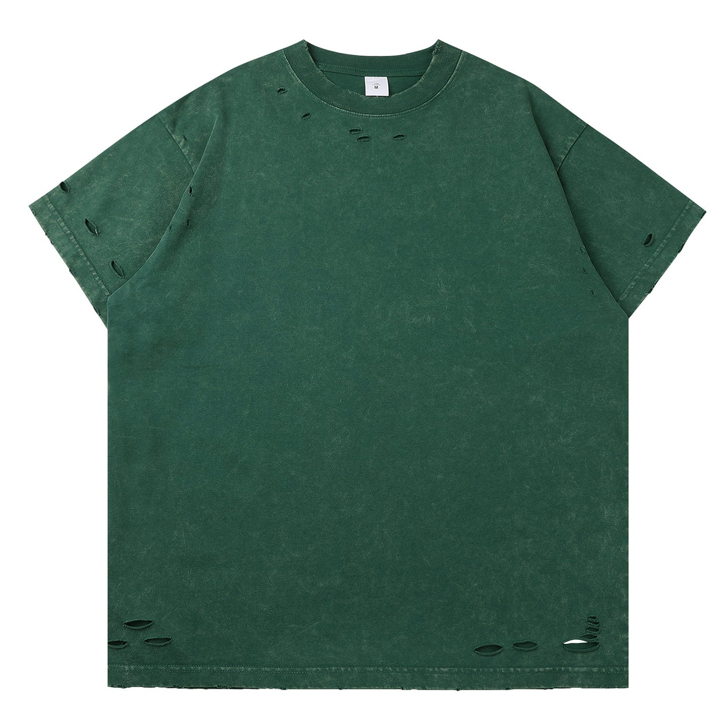 300g Distressed Destroyed Washed Tee | Custom Print