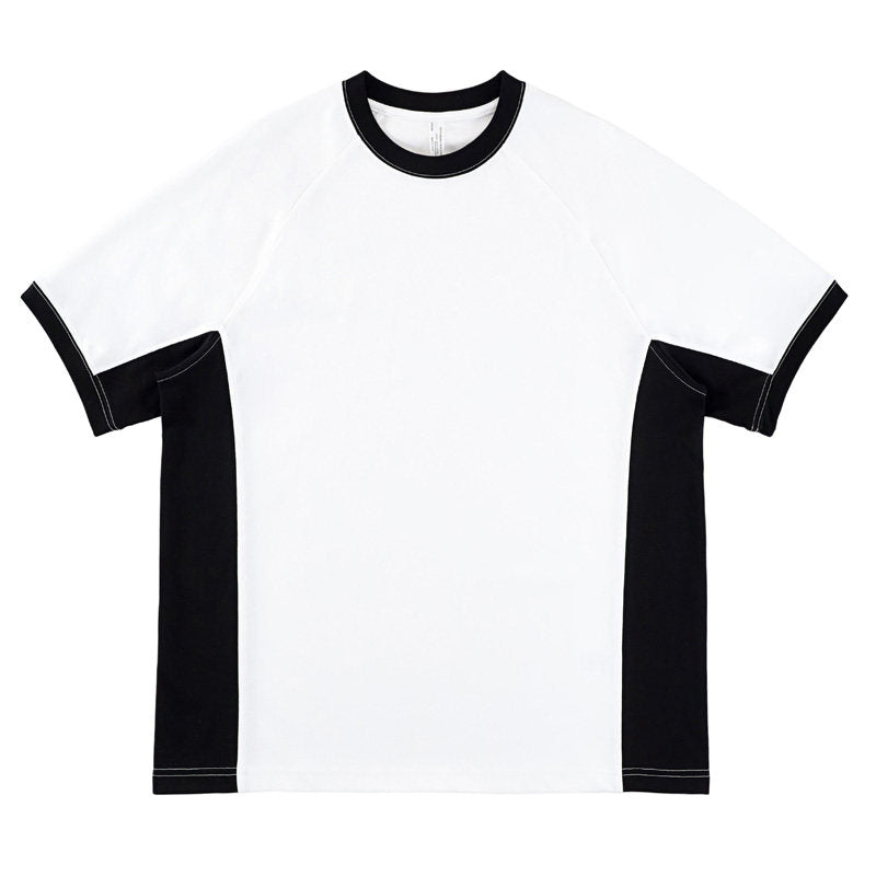 245g Quick-Dry Color Block Tee | Custom Print