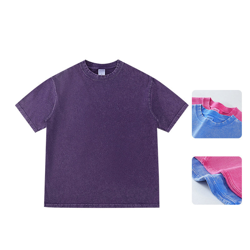 280g Heavyweight Washed Vintage Tee | Custom Print