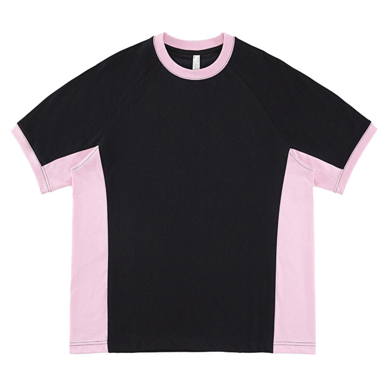 245g Quick-Dry Color Block Tee | Custom Print