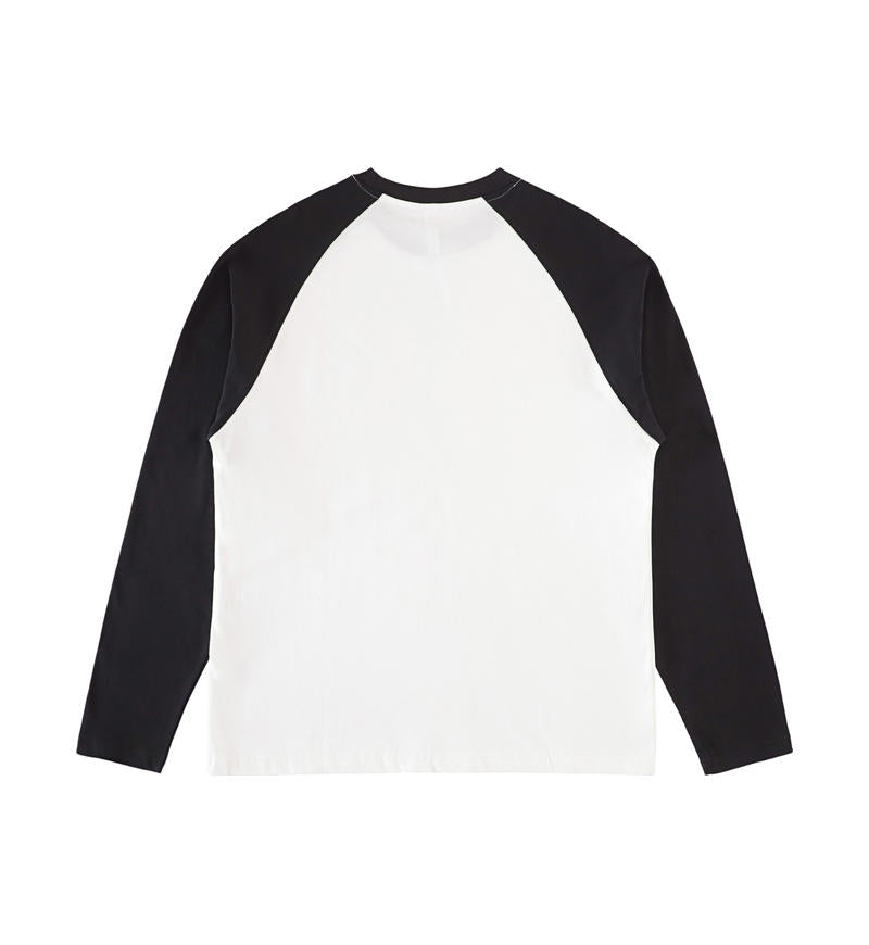 white/black back