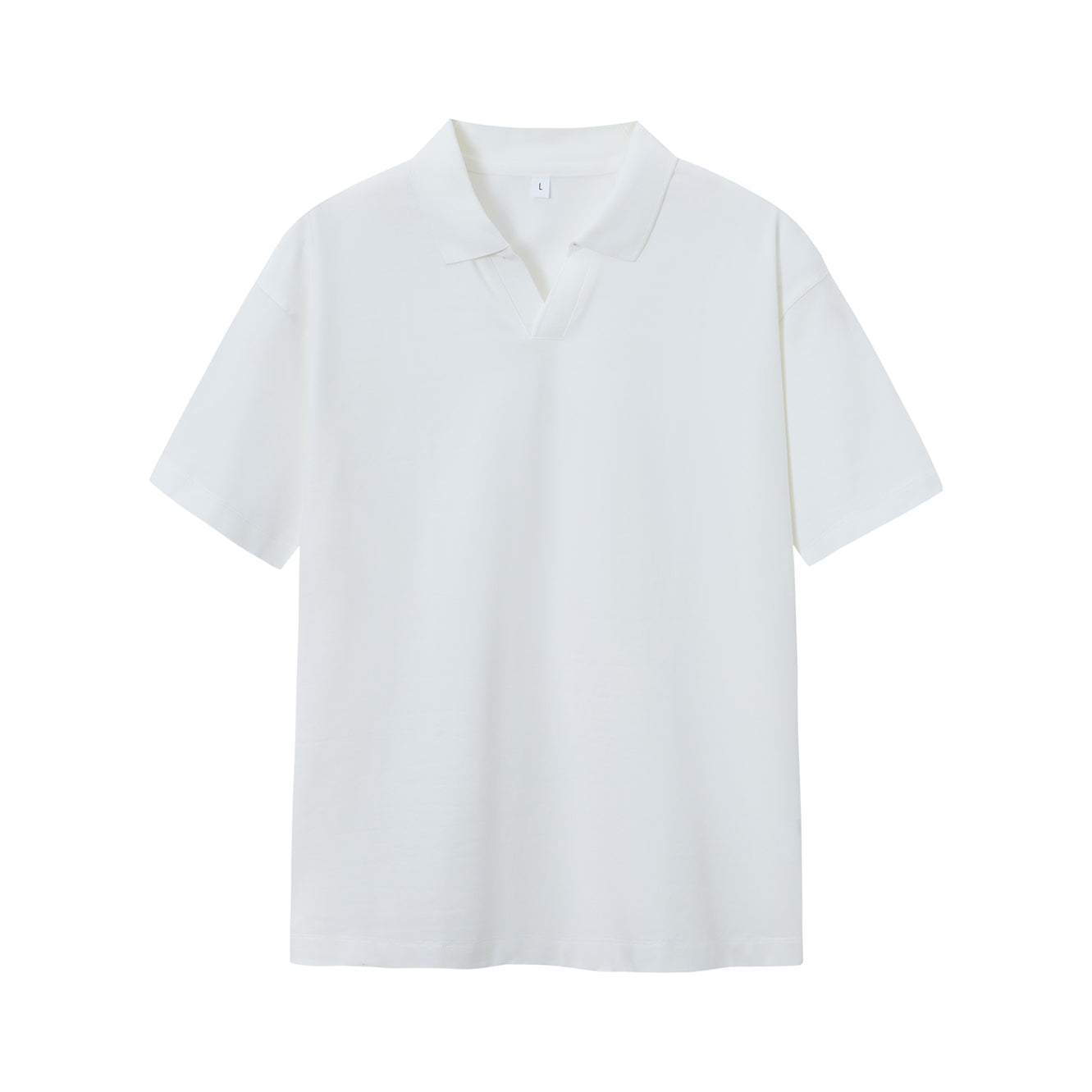 230g Sorona V-Neck Tee | Custom Print
