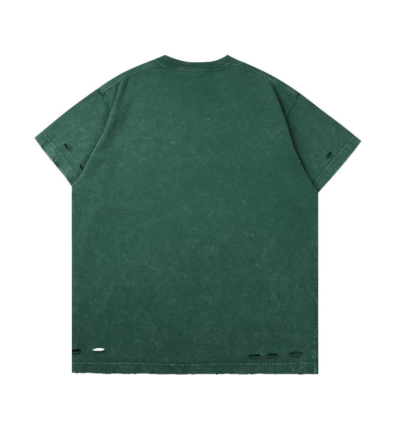 dark green back