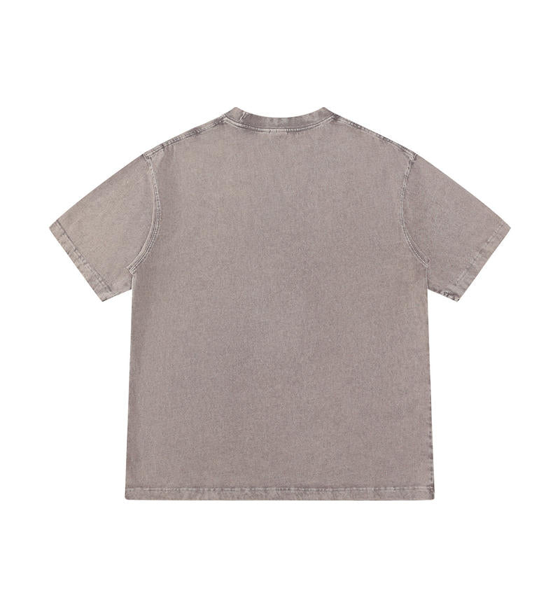 light gray back