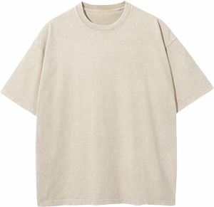260g Cotton Washed Vintage Tee | Custom Print